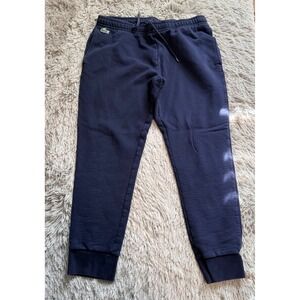 Lacoste Sport Sweatpants Mens Large Navy Blue Joggers‎